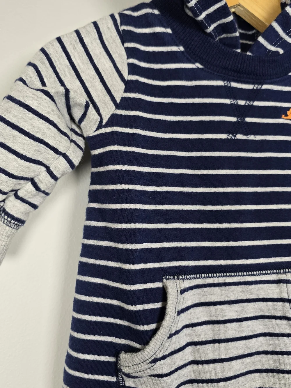 Carters striped navy
